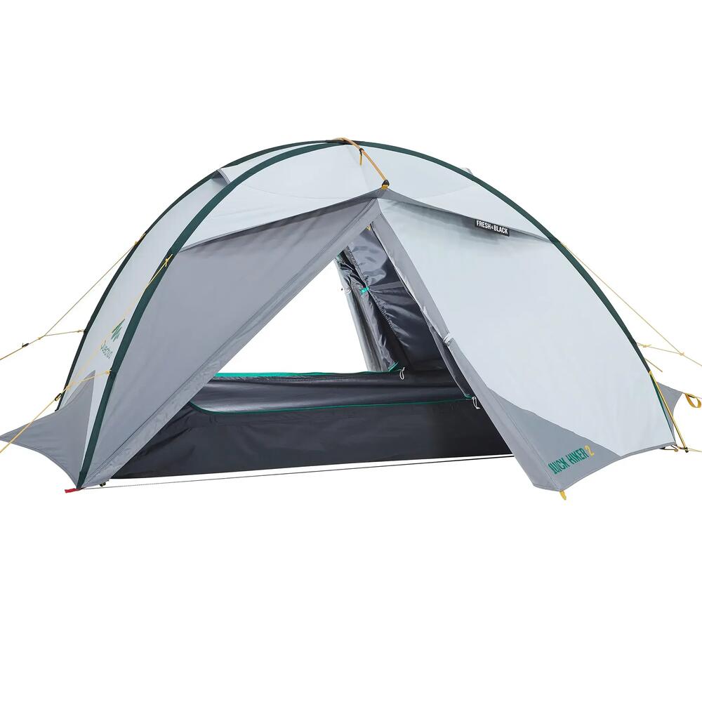 TENDA ARCHI - QUICKHIKER 2 POSTI Fresh and black - FORCLAZ